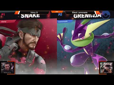 GoTE End of Year Smash - Vinny G (Snake) vs. Black Lemonade (Greninja) - Winners Quarters - SSBU