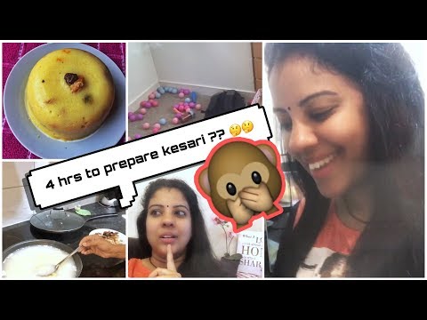 Friday Evening Routine In Telugu | Indian NRI MOM  |Y did it take 4 hrs to prepare pineapple kesari Video