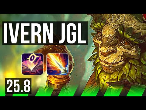 IVERN vs HECARIM (JGL) | 3/0/14 | EUW Diamond | 25.8