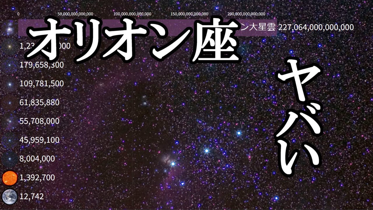 オリオン座ヤバい