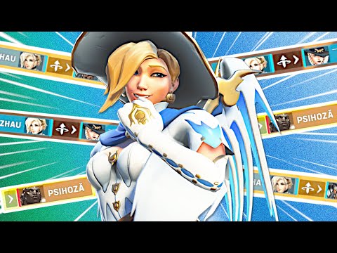 *HUGE* Mercy Bait + Satisfying Movement! 😇💙 Grandmaster Mercy - Overwatch 2