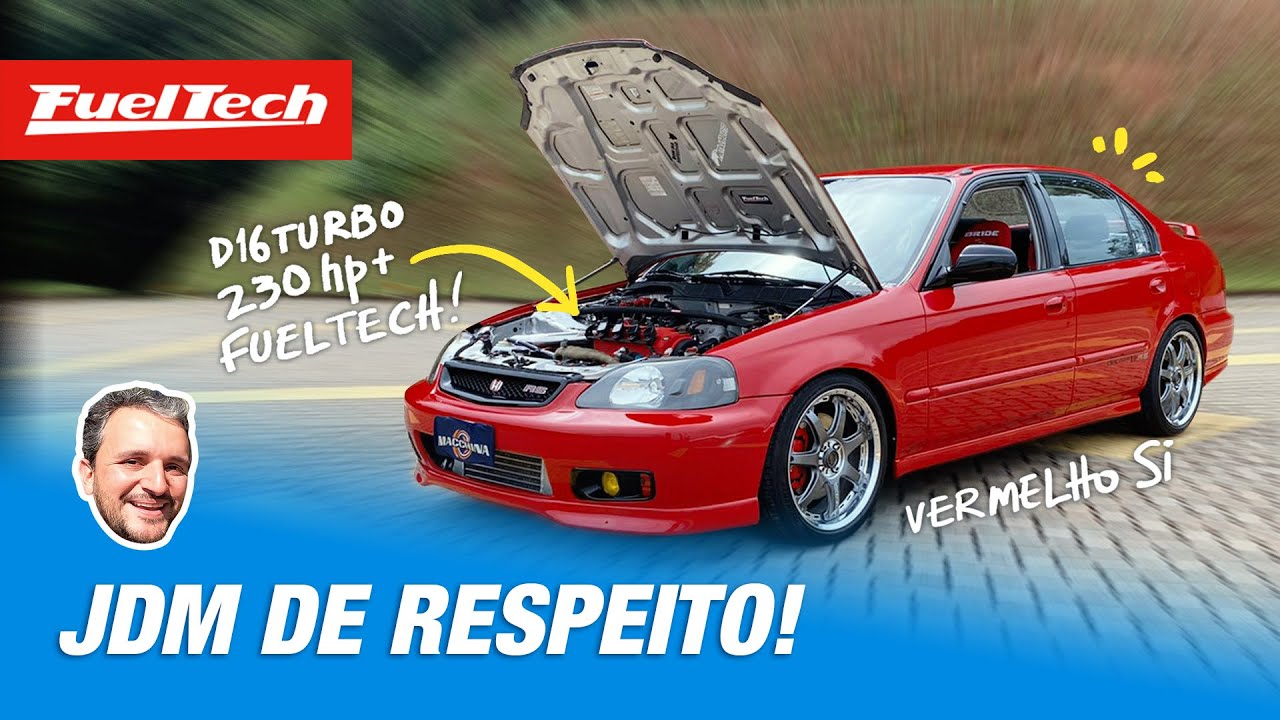 Civic Turbo mais customizado que você já viu!