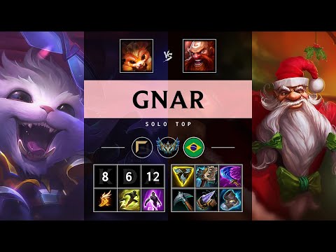 Gnar Top vs Gragas - BR Challenger Patch 25.15