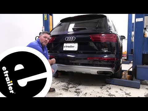 etrailer | DIY Install: Stealth Hitches Hidden Rack Receiver on your 2017 Audi Q7