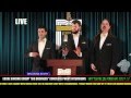 Big Business press conference at Gold Metal HQ (2013)