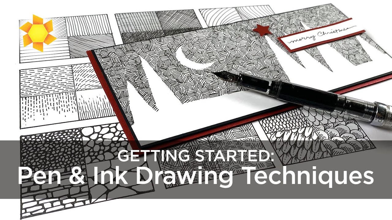 Getting Started with Pen and Ink part 1: Drawing Techniques