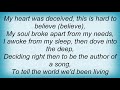 Soulstice - Ebony Sea Lyrics