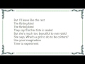 Elvis Costello - The Flirting Kind Lyrics