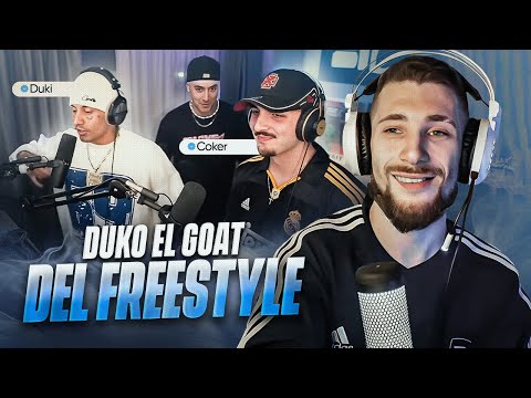 DUKO ES EL GOAT DEL FREESTYLE 🎶 FREESTYLE INÉDITO DUKI x COKER