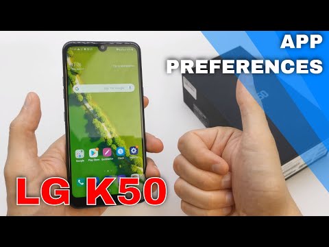 How to Reset App Preferences on LG K50 - Restore App Settings