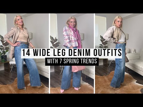 7 Hot Spring Summer Trends to Wear with Wide Leg Denim