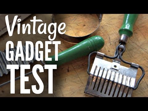 Vintage Kitchen Gadget Demonstration
