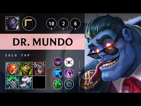 Dr. Mundo Top vs Renekton - KR Master Patch 25.S1.3