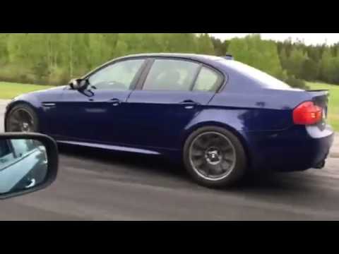 M3 E90 DKG Stage1 vs Laguna II GT 2.0T 50-190 acceleration