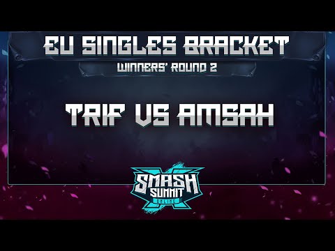 Trif vs Amsah - EU Singles Bracket: Quarterfinals - Smash Summit 10 | Peach vs Sheik