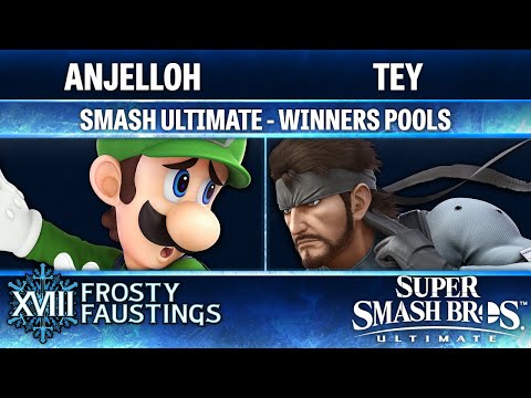 Frosty Faustings XVIII WINNERS POOLS - ANJELLOH (Luigi) vs tEy (Snake) - Smash Ultimate