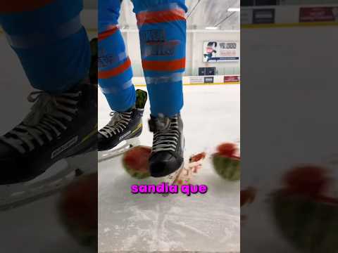 EL PATÍN DE HOCKEY ES MÁS PELIGROSO DE LO QUE PARECE!! 😨