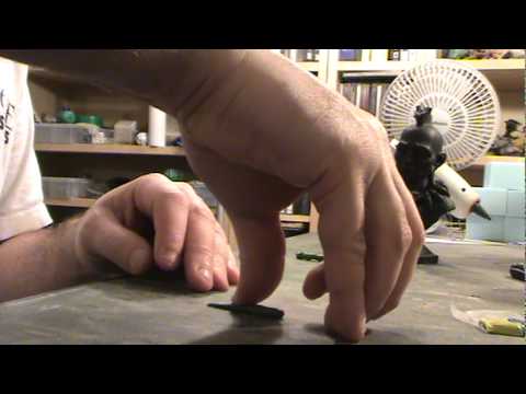 How to make green stuff horns