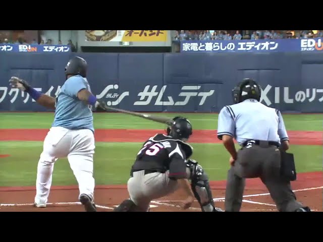 【2回裏】バファローズ・ペーニャがしぶとく逆方向へ!! 先制タイムリーを放つ!! 2014/8/3 Bs-M