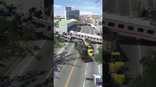 Download lagu Kereta Api CC206 Hampir Menabrak CC201 CC203 Di Palang Pintu Kereta Api #keretaapi #train#railway mp3