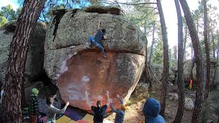 Video thumbnail de Brainstorm, 7b+. Albarracín