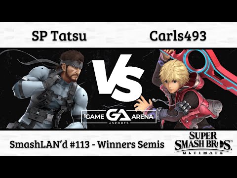 SmashLAN'd 113: SP Tatsu (Snake) vs. Carls493 (Shulk) - Winners Semis