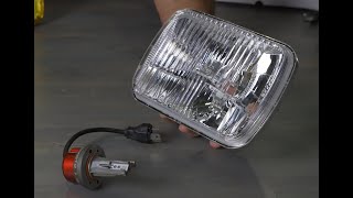 RetroBright 4-Headlight System High/Low Beam H4 Wiring Harness Splitter - video thumbnail 3