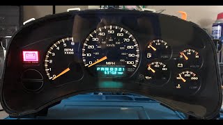 Chevy Silverado and GMC Sierra Cluster Flicker Fix