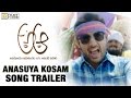 Anasuya Kosam Video Song Trailer || A Aa Movie Songs || Nithin, Samantha - Filmyfocus.com