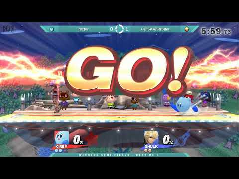 Sink or Swim 76 Winners Semis - Potter (Kirby/Fox) vs SAK|Stroder (Shulk)