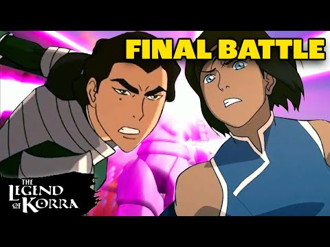 Korra vs. Kuvira 💥 FINAL BATTLE | The Legend of Korra