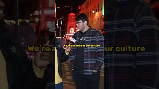 7ft GIANT EXPOSES British culture 🥴 #streetinterview #britishculture #americanabroad #shorts #viral