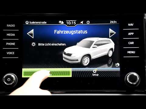 MIB3 Skoda einfach erklärt! Fahrassistenten + Fahrzeugmenü