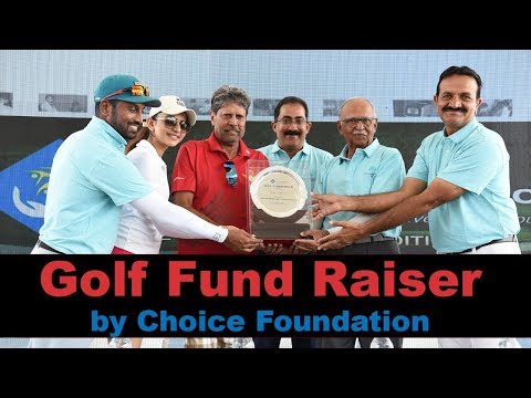 Golf Fund Raiser Charity Event Pressmeet by Choice Foundation
