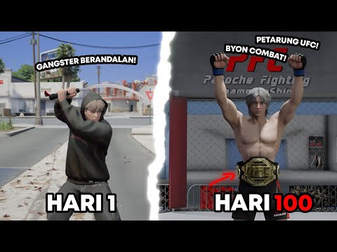 100 Days in GTA 5: From Gangster to Professional UFC Fighter