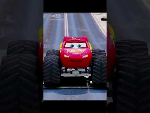 Relampago Mcqueen meets Thomas The Train Engine #shorts