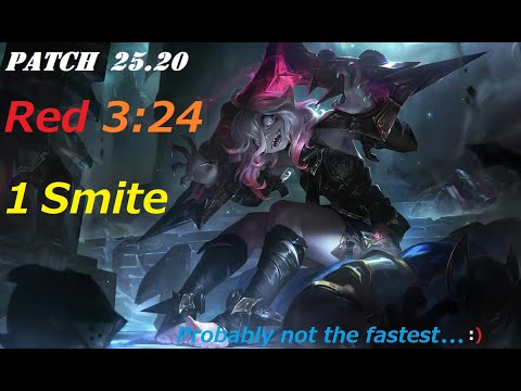 Briar 1Smite Jungle Clear Red Start 3:24 [pach 25.20]