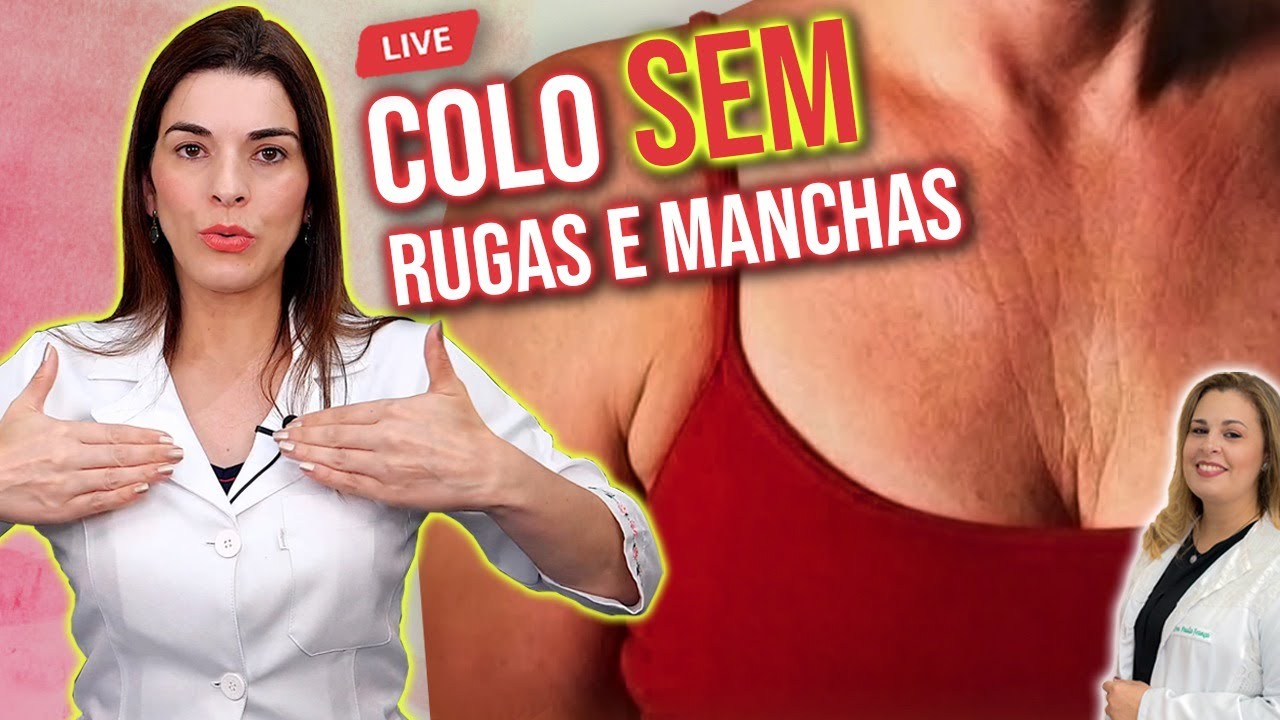 TRATE e ACABE com o COLO Enrugado e Manchado  #CuideDaPele #Comigo