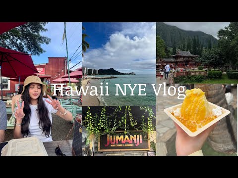 Spending NYE in Hawaii: fireworks, beach, Jurassic Park tour, and good food