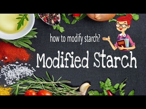 Modified Starch | Food science |🍒🍅