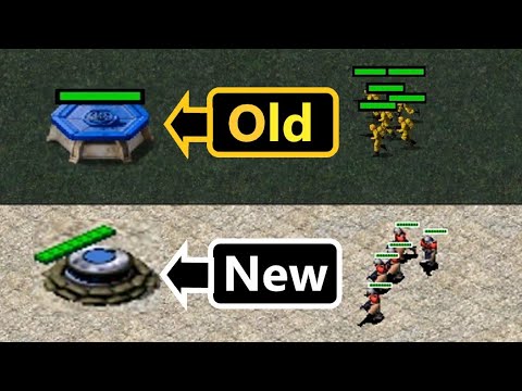 Old vs New - PILLBOX - Red Alert 2 (Ra1 Remastered)