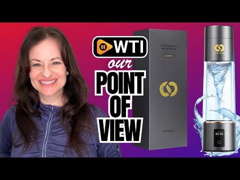 2025 Advanced Hydrogen Water Bottle Generator Classic Edition- Up to 6000+ ppb Alkaline Pitcher - WTI product video review
