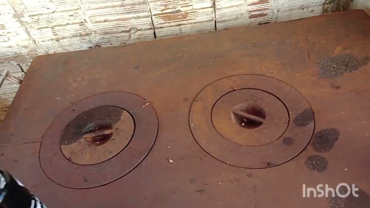 COMO LIMPAR A CHAPA DO FOGÃO A LENHA