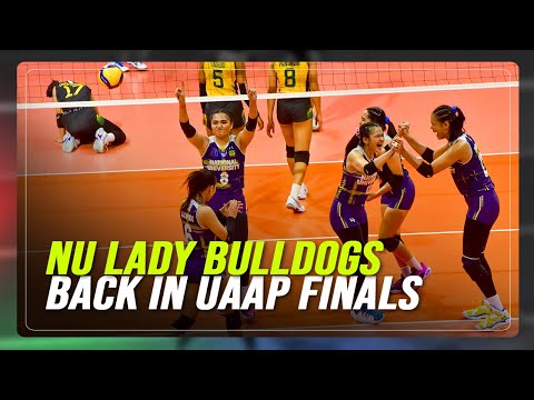 UAAP: Third straight finals appearance for NU Lady Bulldogs