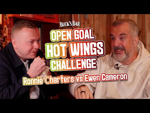 🔥🤣 EWEN CAMERON FEELS THE BURN vs RONNIE CHARTERS IN HILARIOUS BUCK'S BAR HOT WINGS CHALLENGE!