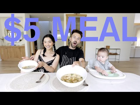 Nuôi cả gia đình với $5 | Súp Hàn Quốc - Sujebi