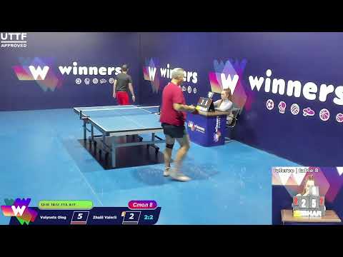 Volynets Oleg - Zhalii Valerii. WINners CUP Table Tennis 8 08.12.2020 16:15