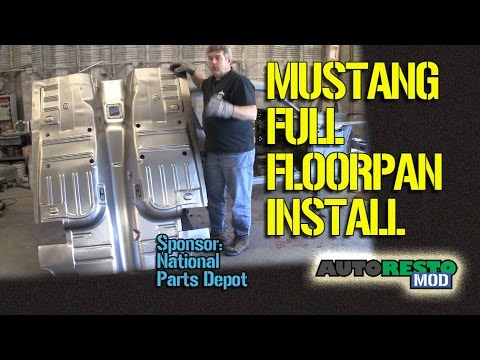 How To Full Floor Pan Install 1967 1968 Mustang Tips Tricks Episode 195 Autorestomod