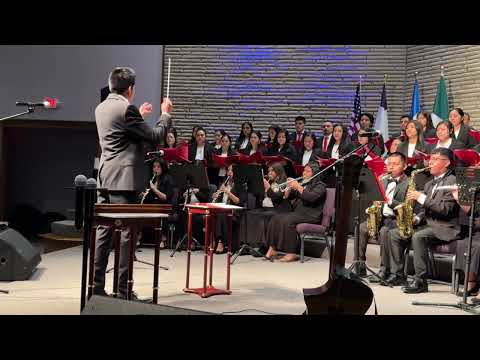 Jubilosos te adoramos, orquesta, banda juvenil coro Sion