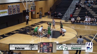 Rochester Varsity Girls Basketball vs Clinton Central